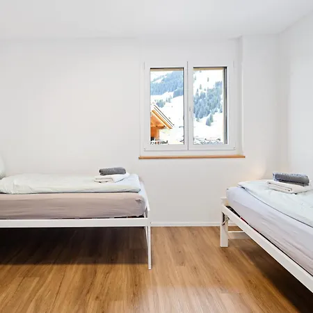 Chuenislodge1 Neu, Grosse Terrasse & Designerofen, Praechtige Aussicht Adelboden