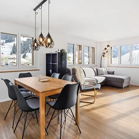 Chuenislodge1 Neu, Grosse Terrasse & Designerofen, Praechtige Aussicht * אדלבודן