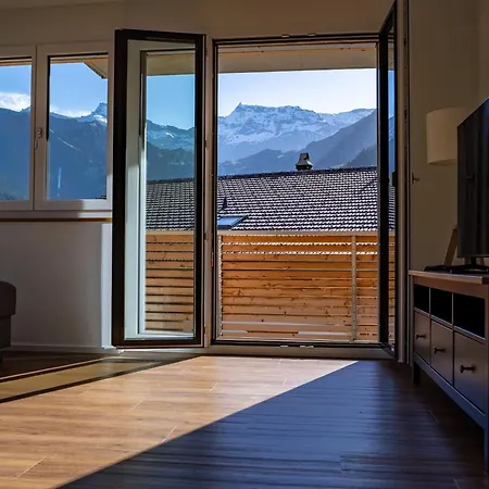 Chuenislodge1 - Traum Panorama - Balkon - Tiefgarage Adelboden