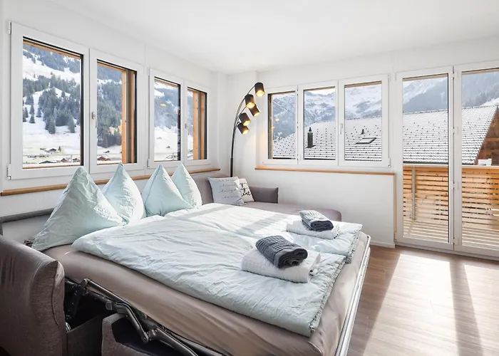 Lejlighed Chuenislodge1 Neu, Grosse Terrasse & Designerofen, Praechtige Aussicht *