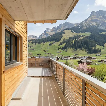 Apartment Chuenislodge1 - Traum Panorama - Balkon - Tiefgarage *
