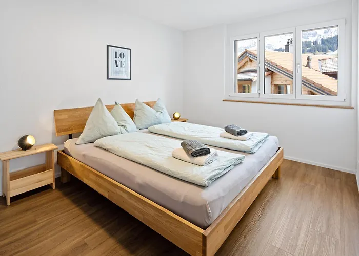 Apartamento Chuenislodge1 Neu, Grosse Terrasse & Designerofen, Praechtige Aussicht *